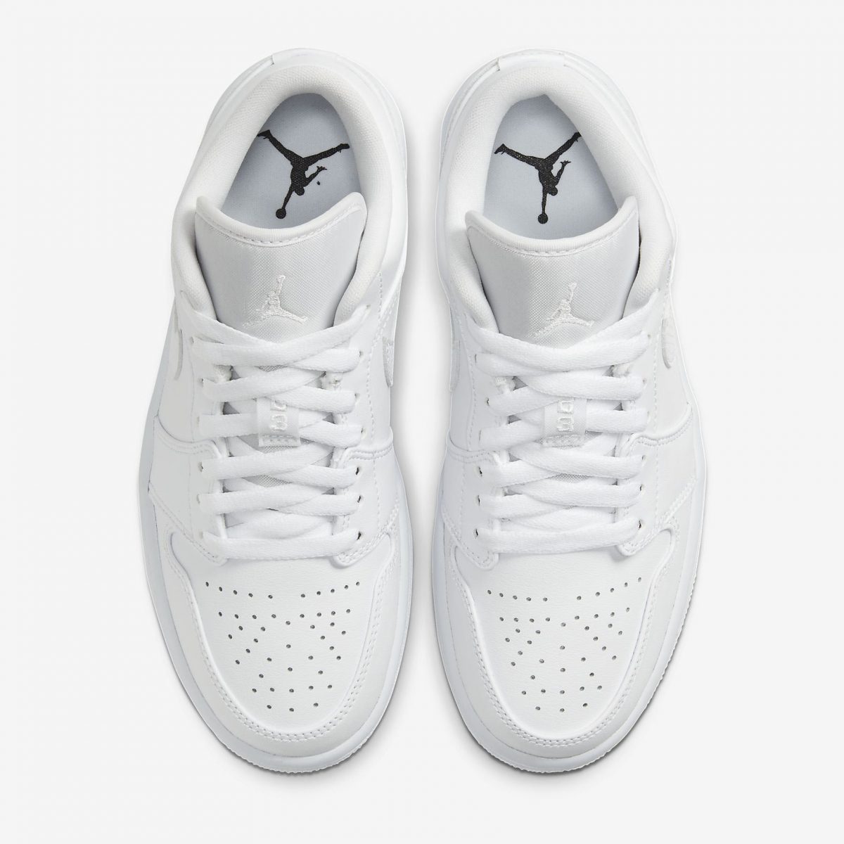 nike air jordan white low top