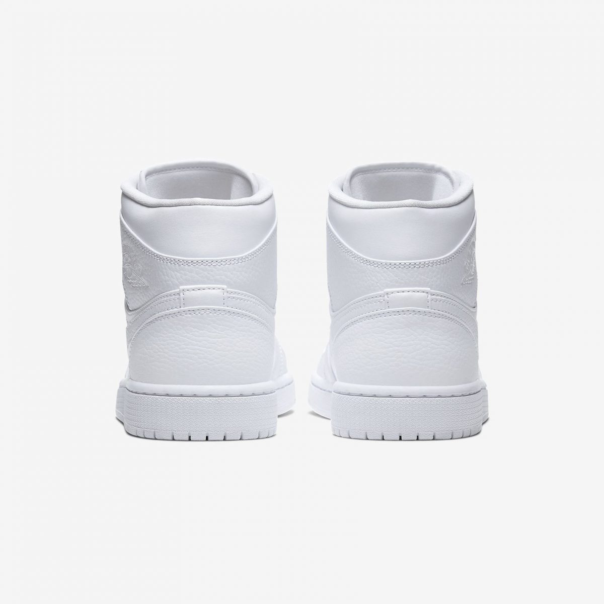 Nike Air Jordan 1 Mid white/white Men 