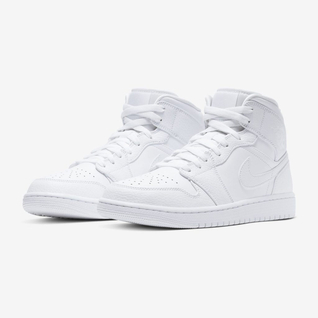 Nike Air Jordan 1 Mid White Europe