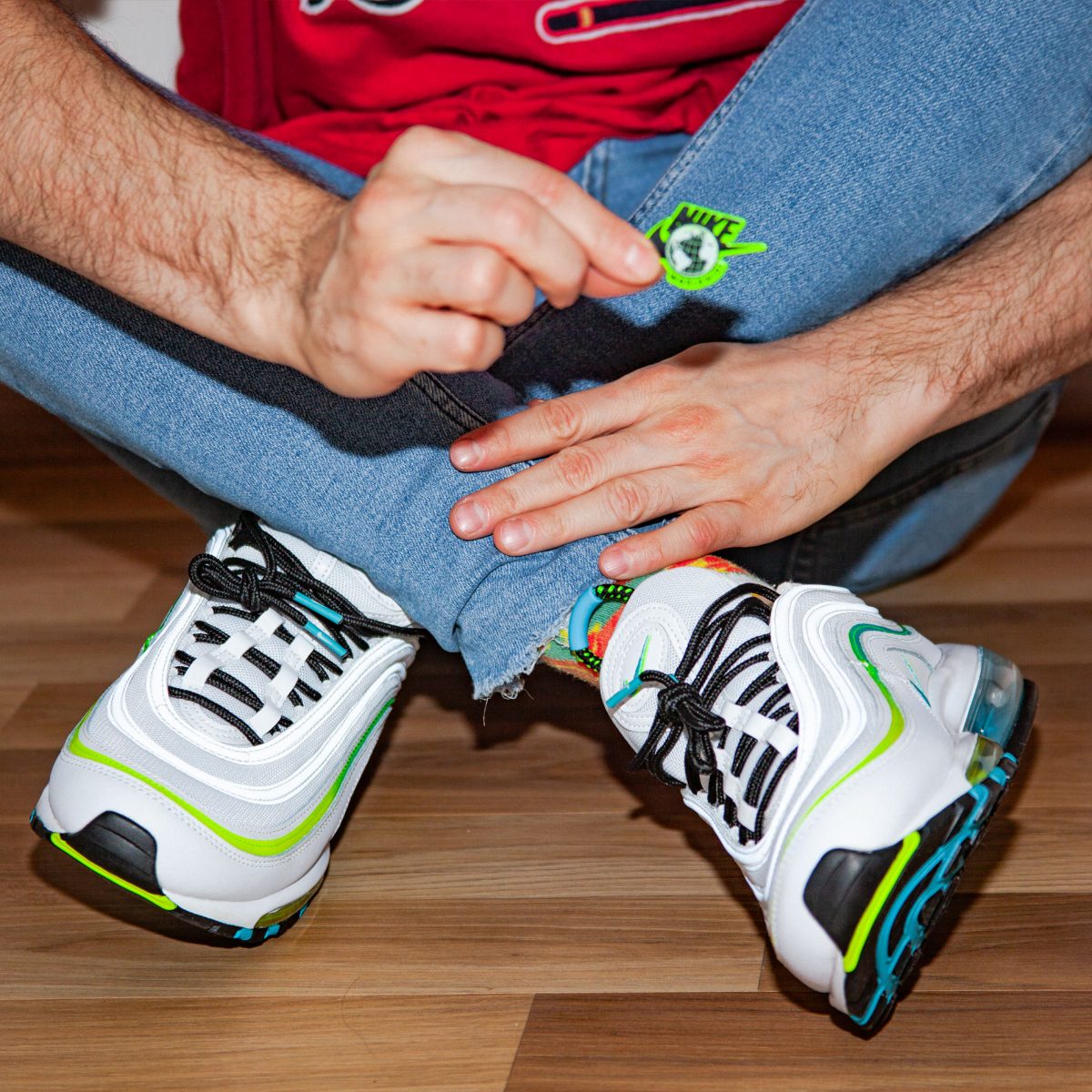 Nike Air Max 97 Worldwide white/blue fury Men – Sneakers on Mars